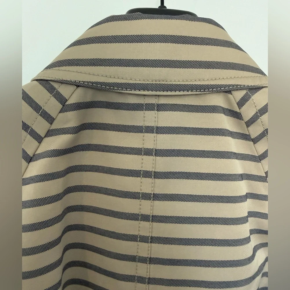 Coach Factory Stripe Short Trench - Picture 7 of 13